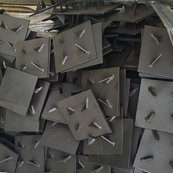 Стандартные оголовки для винтовых свай